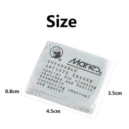 Maries Plasticity Rubber Soft Eraser Wipe highlight Kneaded Rubber For Art Pianting Design Sketch Drawing Plasticine Stationery