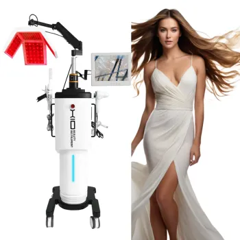2024 Popular Hair Growth Therapy Machine with Hair Analyzer and Massage for Salon
