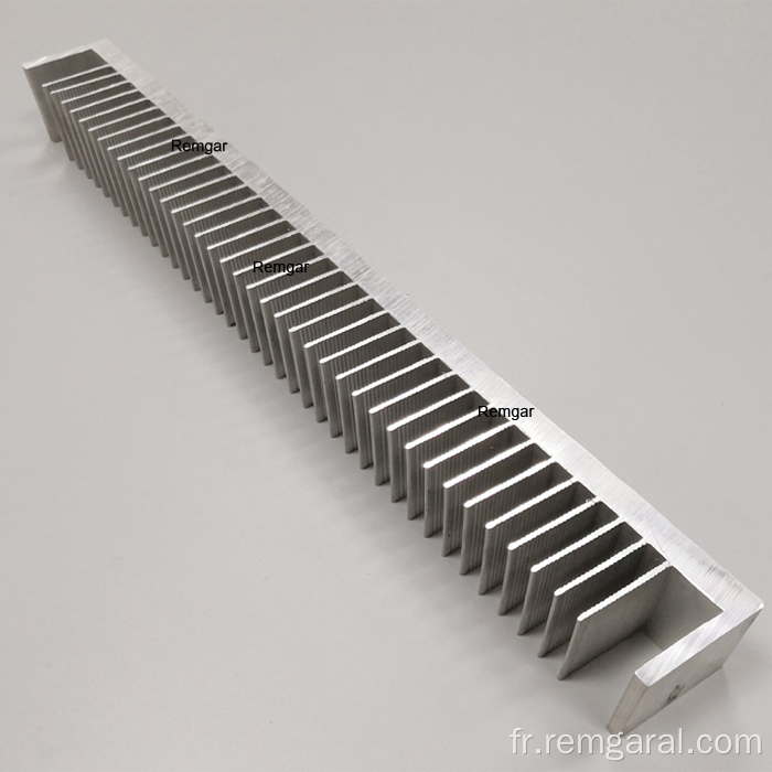 grande extrusion thermique en aluminium