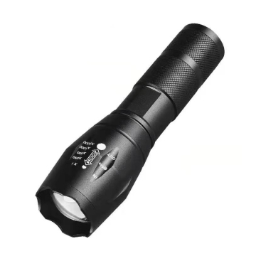 10 Watt XML-T6 Aluminum Rechargeable LED Flashlight