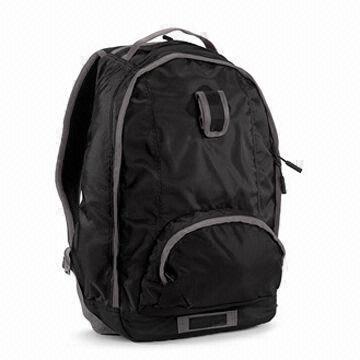 Promotional Backpack/Travel Daypack, Made of 420D Polyester