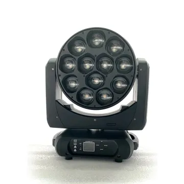High Power 12x40W Pixel Zoom Moving Head Wash DMX Stage Light 4-in-1 RGBW DJ Equipment