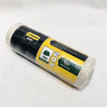 Free Samples Natural 3-strand Twisted Cotton Twine