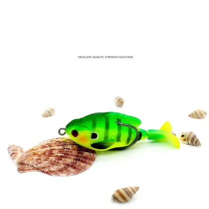 Wholesale 7.5cm/8.6g Rotating Simulation Fish Soft Bait - New Luya Fish Bait for Outdoor Fishing Gear