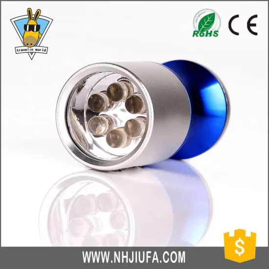 JF 6 LED small Flashlight as Promotion