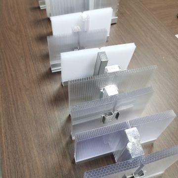 Long Warranty 10mm 4 Wall U Lock Hollow Polycarbonate Sheet