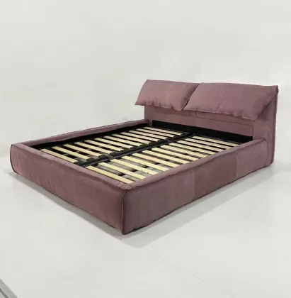 Modern Elephant Ear Leather Bed 1.8 M Double for Light Luxury Child Furniture