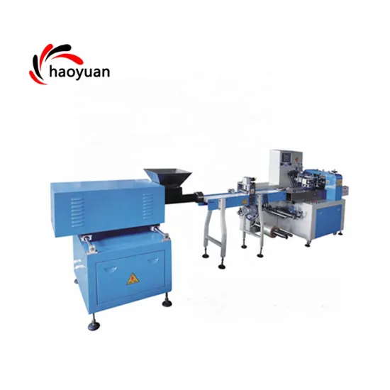 DZB-360 Automatic Eraser Modeling Plasticine Extruder Flow Packing Machine