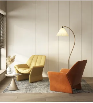 Nordic single sofa living room bedroom single chair