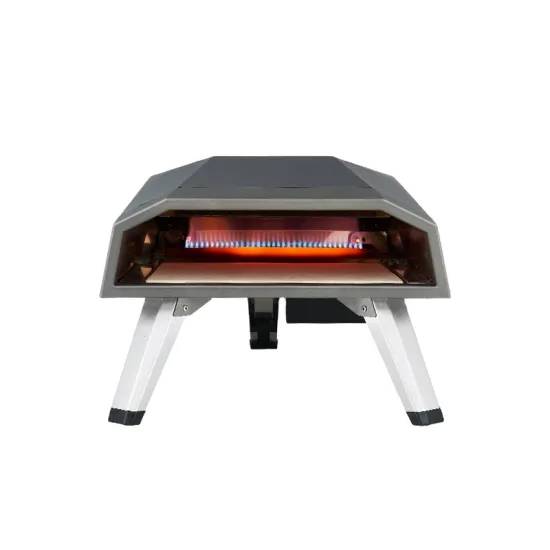 Commercial Outdoor Gas BBQ Grill Burning Pizza Oven 306 Steel Kitchen with Gas Burner