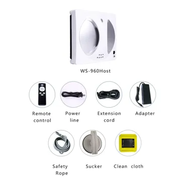 Intelligent Window Cleaning Robot Strong Suction Power