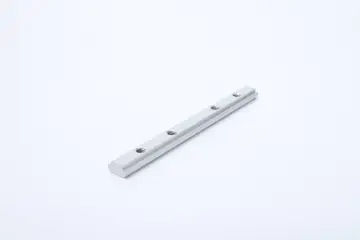 Aluminum alloy anodizied rail connectors