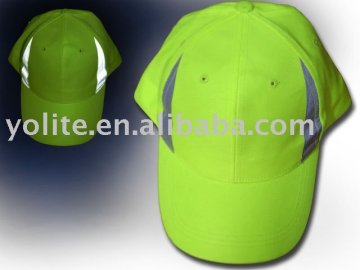reflective cap/reflective baseball caps/safety hat