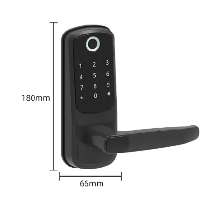 Tuya Waterproof Smart Gate Door Lock Wifi Double Sided Door Fingerprint Smart Locks for Home