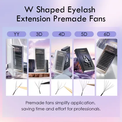 Gollee Volume Classic Cashmere Eyelash Extensions