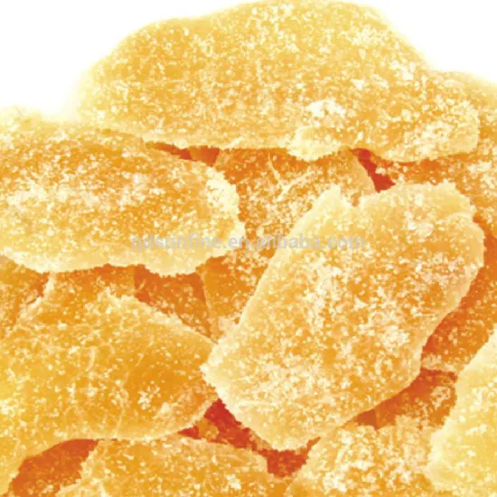 Crystallized Ginger Slices