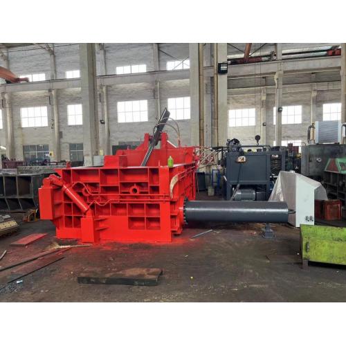 Hydraulic Metal Baler For Oil Drum Filter Scraps