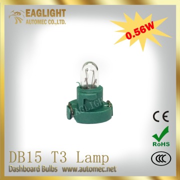 Auto Dashboard Bulb DB15 T3 Lamp DC14V 0.56W