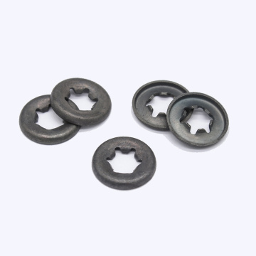 Star Lock washers with blackening