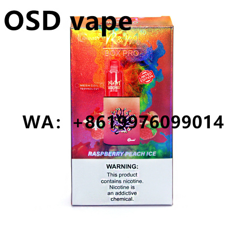 R&M BOX MAX airflow control disposable vape device