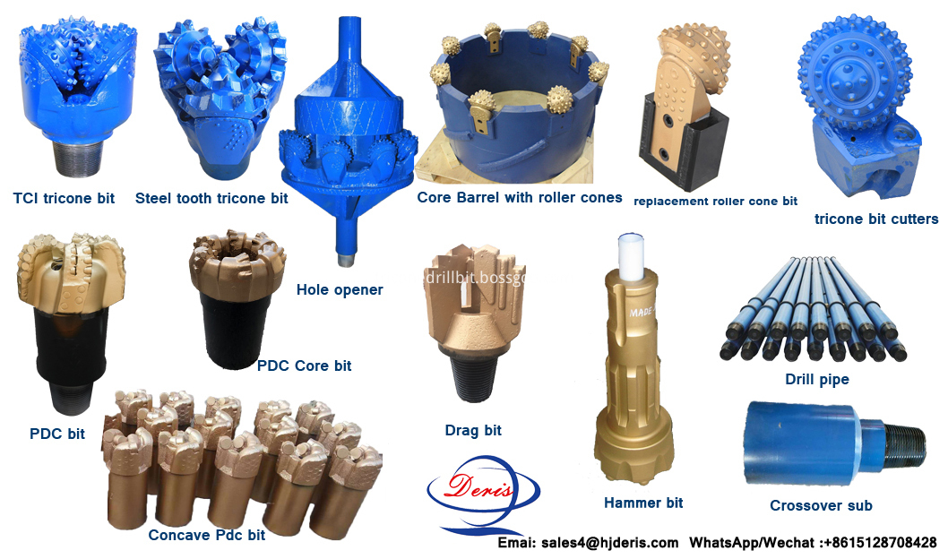 tricone roller bit for oil well drilling