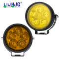 86W 5 Lens Aluminum moto fog lights motorbike fog light for motorcycle & car 9000lm IP67