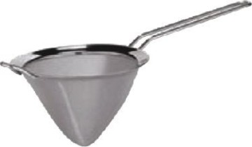 Chinese soup strainer, s/s
