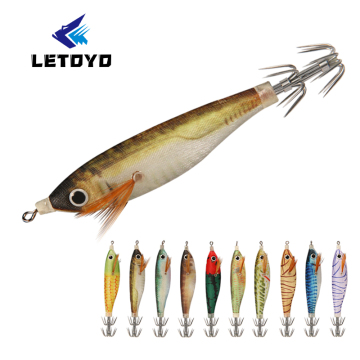 Letoyo LT130871 Portatif Eging için 100mm/10g Yüzen Kalamar Jig