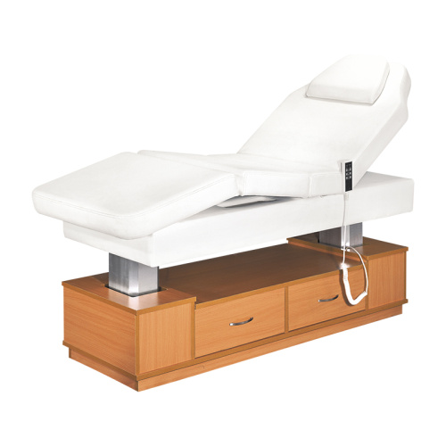 3 Motors Wood Massage Bed With Storage