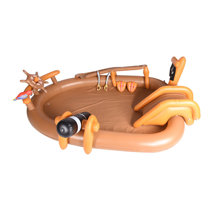 Pirate Ship Shaped PVC Inflatable Pool