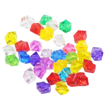 Irregular Acrylic Ice Stone Beaded Jewelry Accessories
