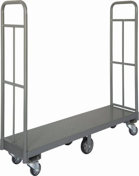 Warehouse 6 Wheels U Boat Trolley Carts
