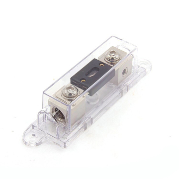 0-2-4-8-10 Gauge Car ANL Fuse Holder 250A Nickel Plated Metal Fuse Block