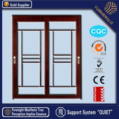 Residential Aluminum Double Pane Sliding Glass Doors, High Quality