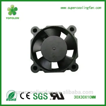 30x30x10mm mini toy fan high flow dc cooling fan