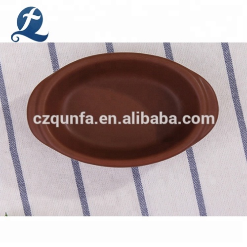 Custom Decorative Small Ceramic Tray Bakeware Set