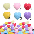 Supply Resin Heart Design Cabochon Fashion Pendant Ornament Crafts Girls Women Earring Decoration Phone Cover Art Decor