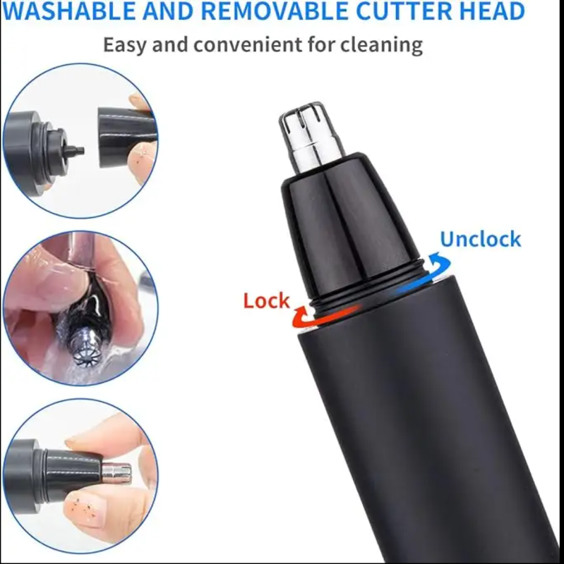 C&C Rechargeable Nose Trimmer for Efficient Hair Removal