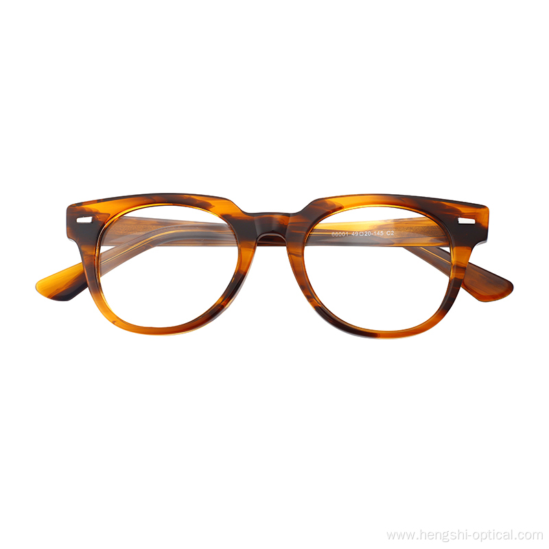 wholesale price retro acetate eyeglasses frame,vintage acetate optical glasses frames for women men