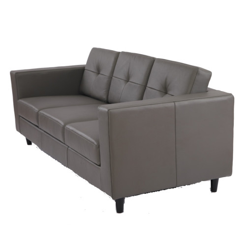 Iconic Leather Modern 3 Seat Sofa