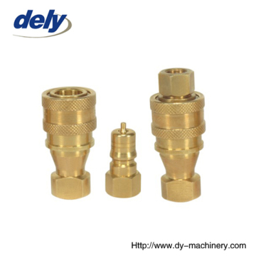 Kzd मध्यम-दबाव उच्च प्रदर्शन वायवीय और हाइड्रोलिक त्वरित Coupler(brass)