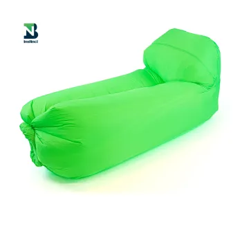 Instinct Air Lounge Laybag: Fashion Inflatable Sleeping Bag with Pillow