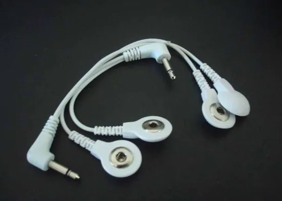 3.5 Dc Plug Cheap Tens Lead Wire, Electrode Cable, Medical Wire, Fda &amp; Ce Tens Lead Wires
