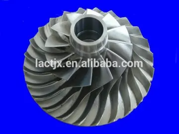 Qualified OEM CNC Machining Service CNC Parts Impeller 5 axis CNC Machining