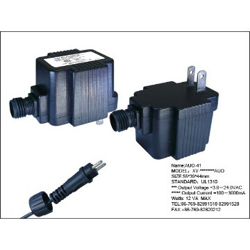 12v 1a linear ac adapter waterproof adapter