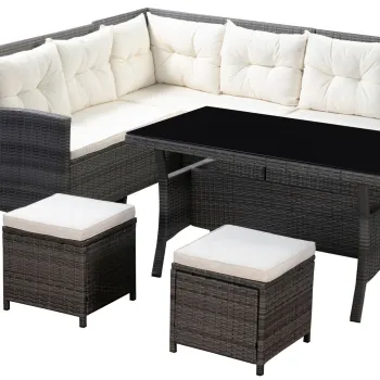 Grey Rattan Lounge Garden Set: Find Your Outdoor Comfort Today