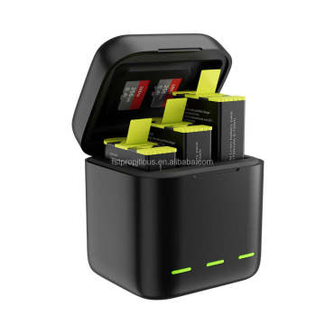 TELESIN 3 Slot LED Storage Charger for GoPro 9/10/11/12