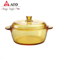 ATO Heat-resistant high borosilicate glass bowl salad bowl