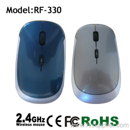 Cheapest Price Slim Wireless Flat Rapoo Mouse 