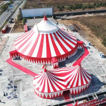 Customized 22 Meter Diameter Yurt Tent for Circus Applications
